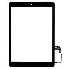 iPad Air Touch Screen with Home Button and Adhesive Tape attached  [Black][High Quality] 
